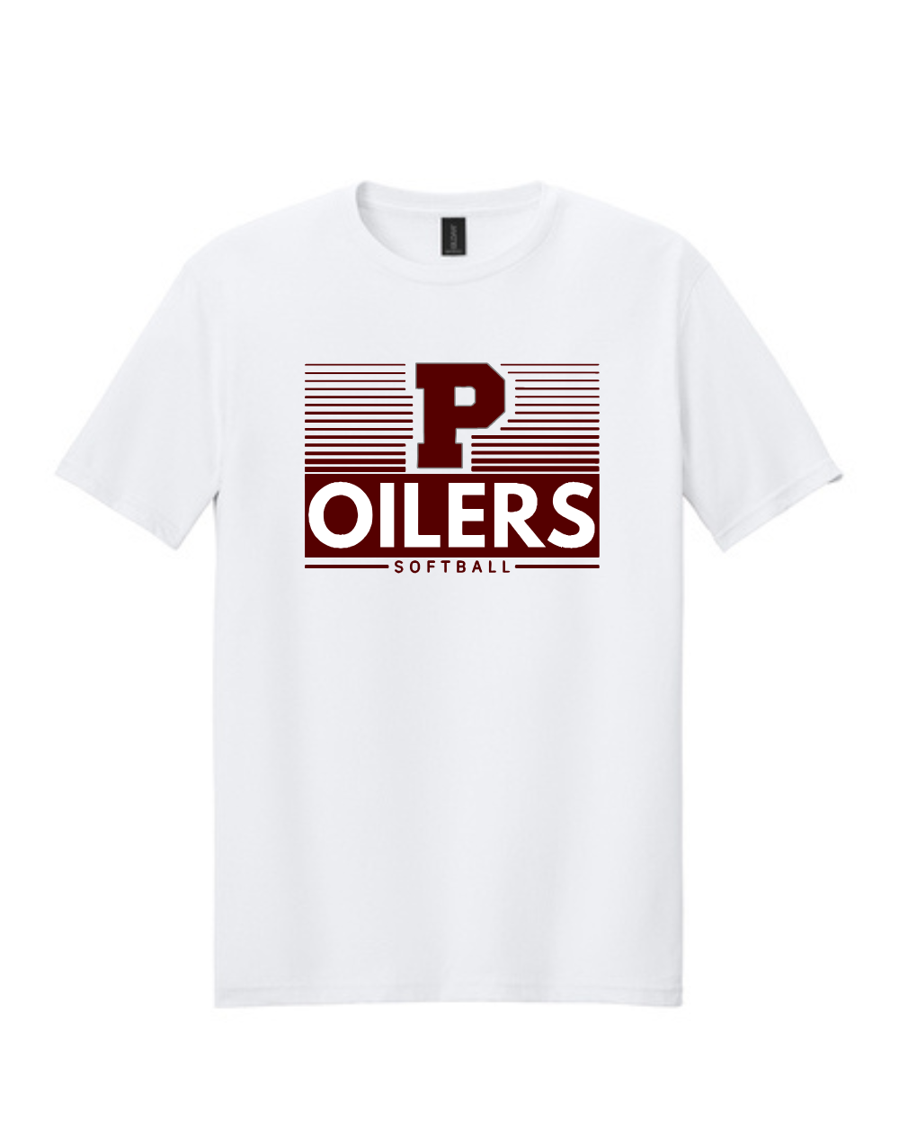 PHS Softball- P Oilers Softball Cotton Tee