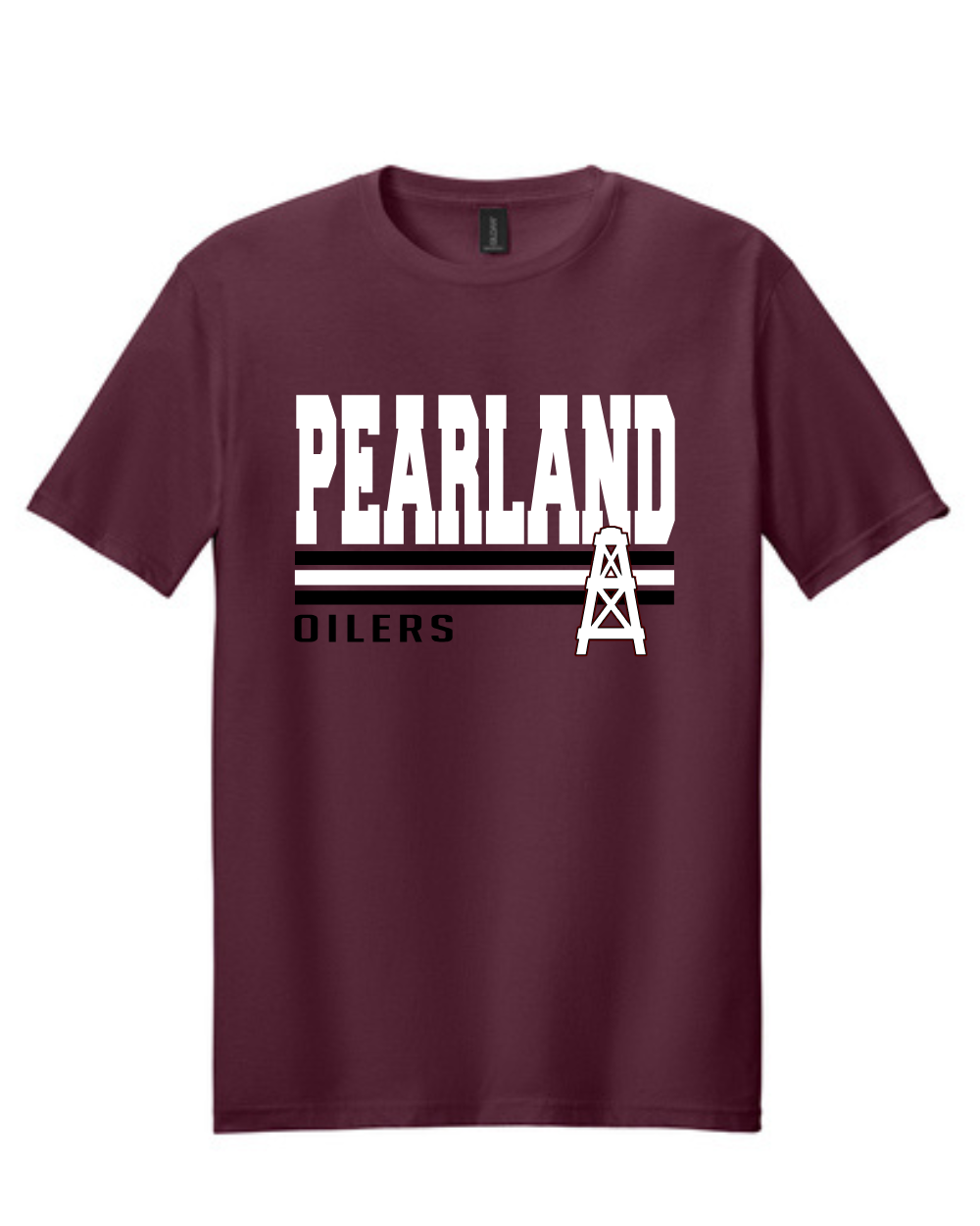 Pearland High School Spiritwear - Oilers Cotton Tee