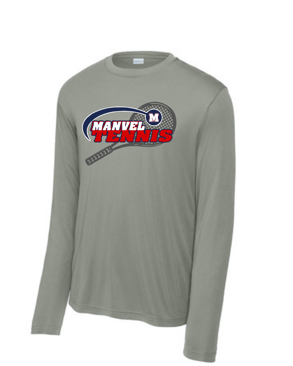 Manvel Tennis - Manvel Tennis Long Sleeve Performance Tee