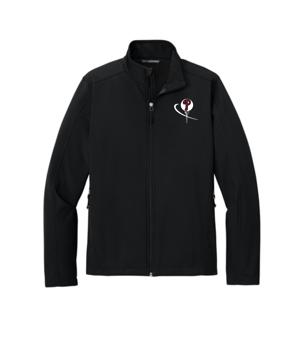 PHS Golf - Pearland Oilers Logo Port Authority Men's Core Soft Shell Jacket - Black