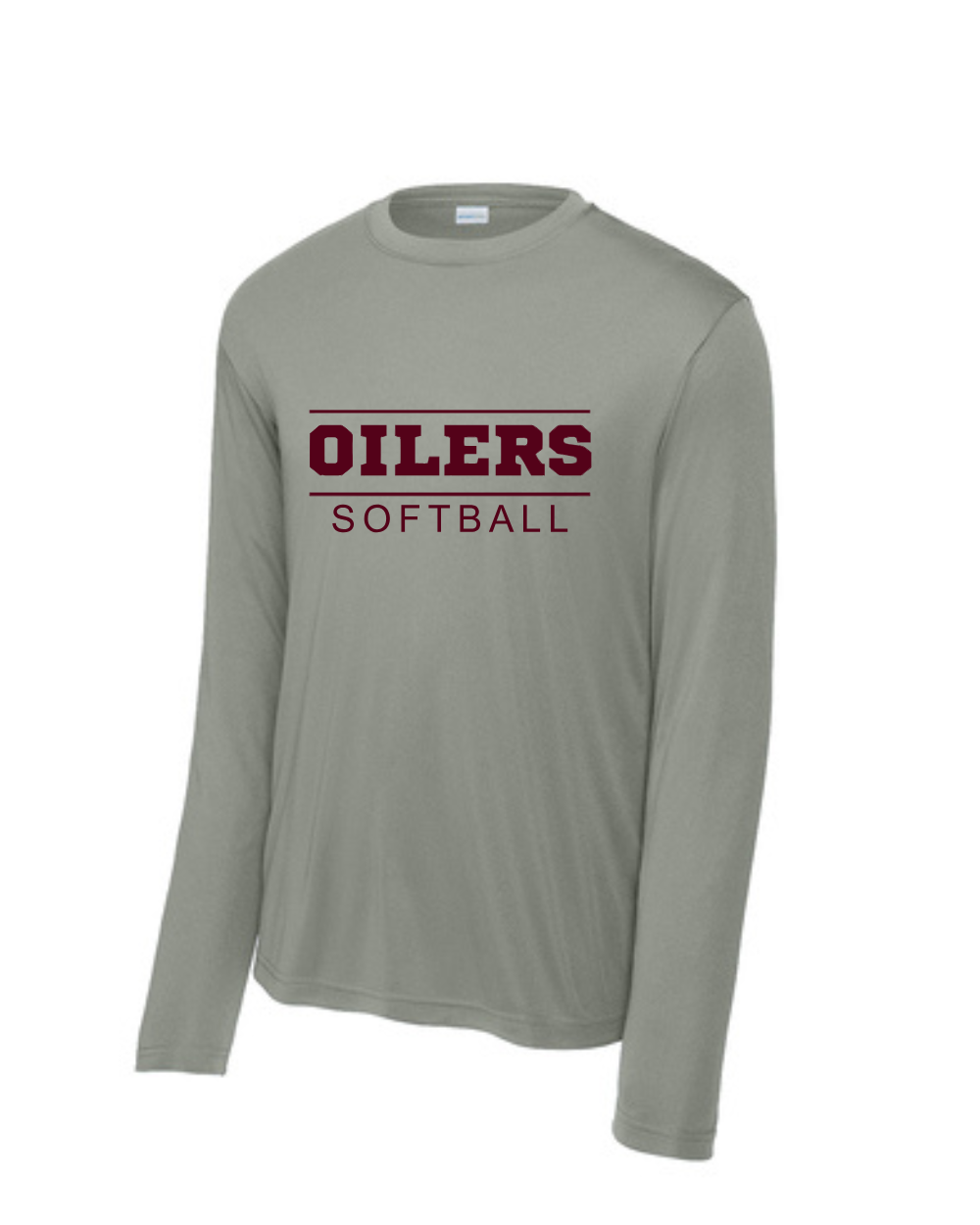 PHS Softball- Oiler Softball Long sleeve Performance Tee