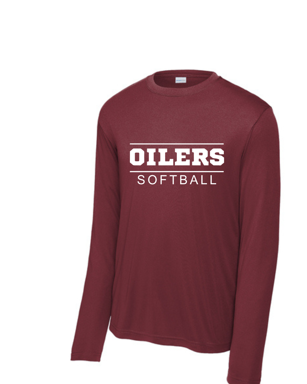 PHS Softball- Oiler Softball Long sleeve Performance Tee