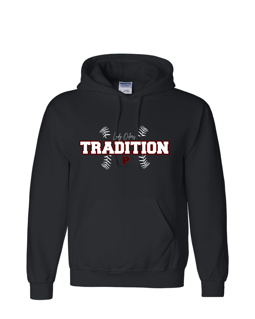 PHS Softball-Lady Oilers Tradition Cotton blend Hoodie
