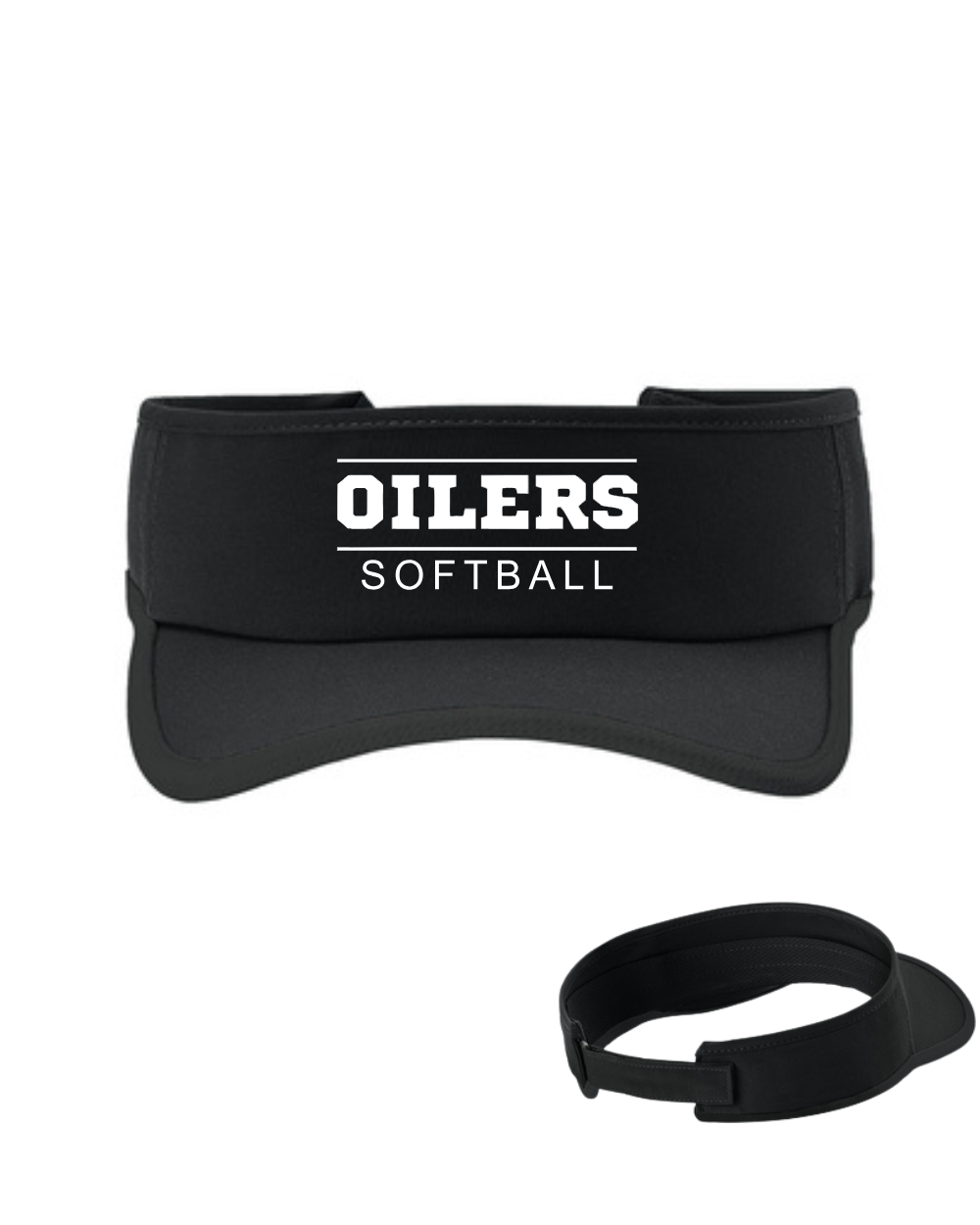 PHS Softball- Oilers Softball Embroidered Visor
