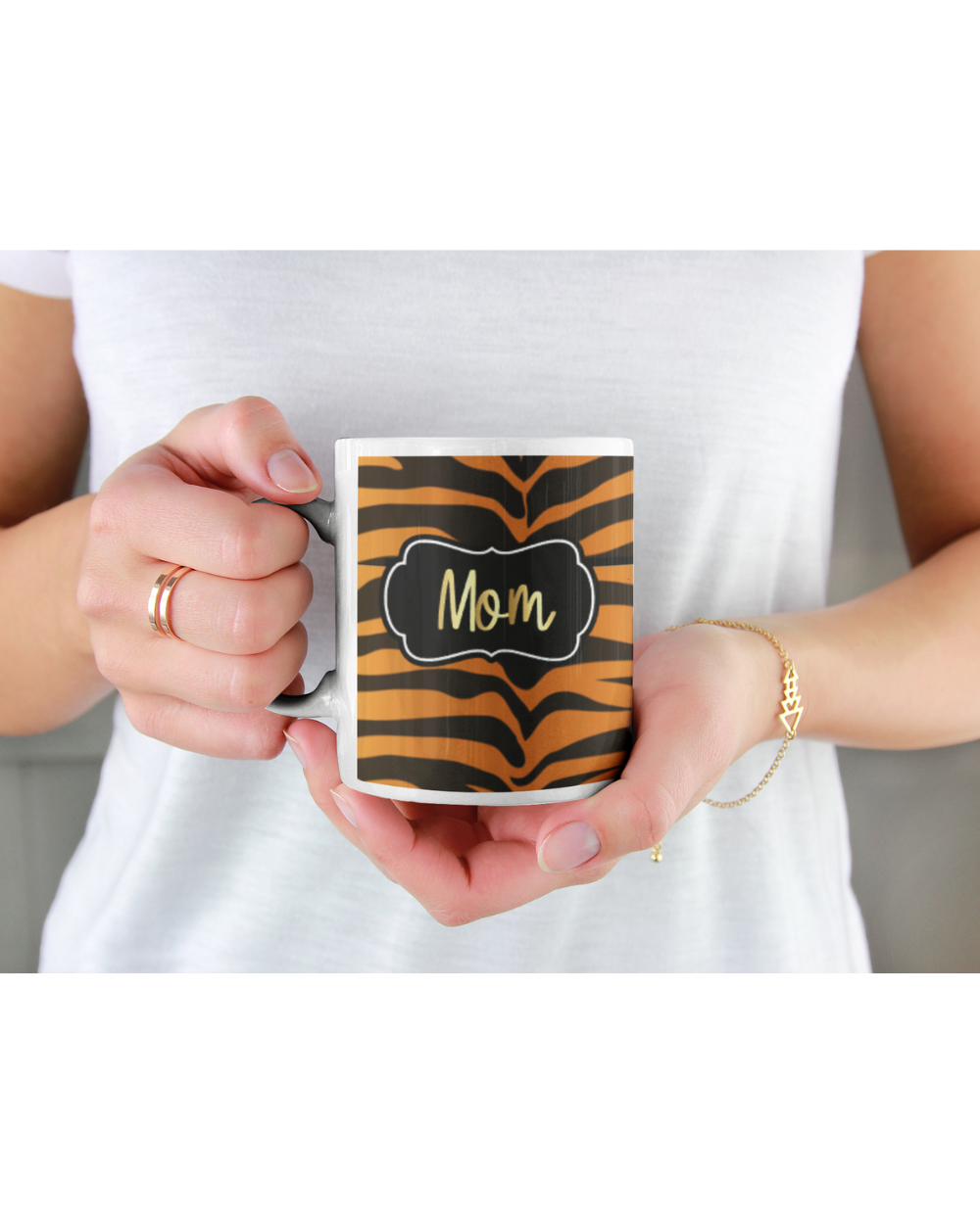 Gift- Personalized Tiger Print Mug