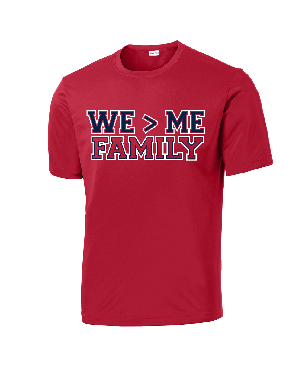 Dawson Football Gameday Tee- Performance Short Sleeve- Class of 2026- red