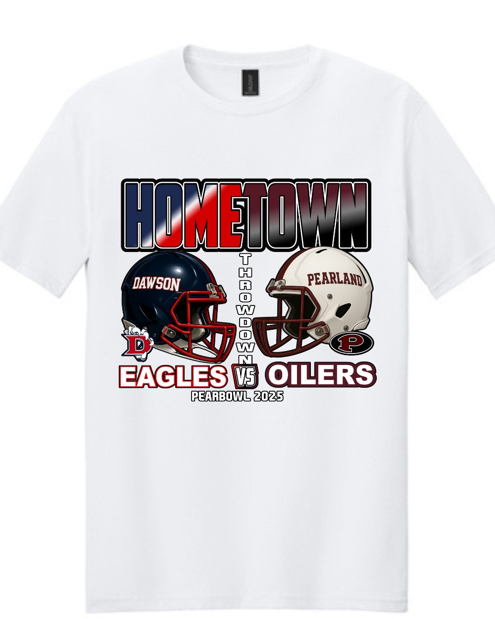 Hometown Showdown - PearBowl 2025 Cotton T-shirt