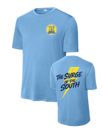 HTown Chargers Football & Cheer- Chargers Surge of the South Performance Tee