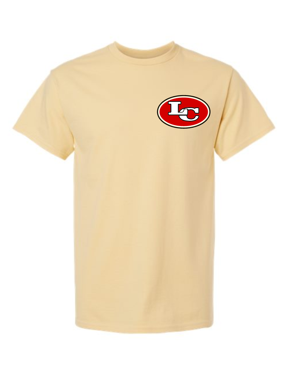 League City 49ers- Cotton Tee- Vegas gold