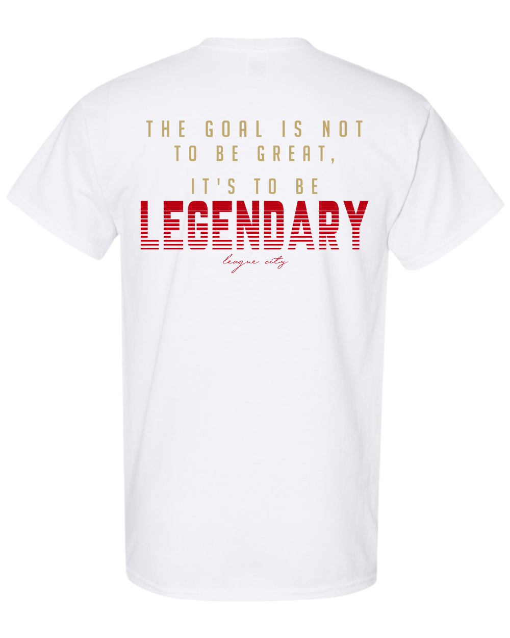 League City 49ers- Niners Cheer& Drill Tee-White