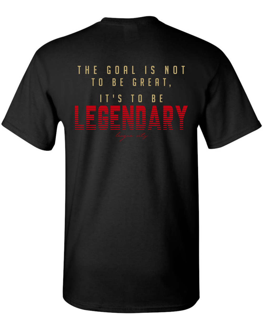 League City 49ers- Niners Cheer& Drill Tee-Black