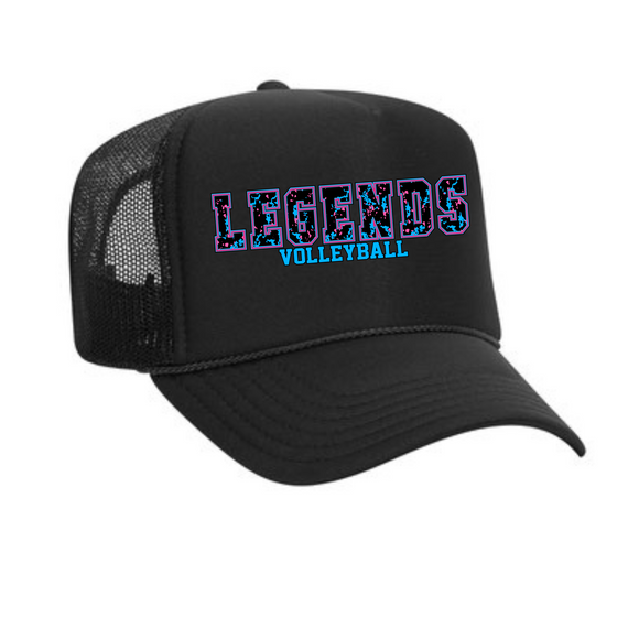 BSA Legends - Foam Trucker Hat- Black