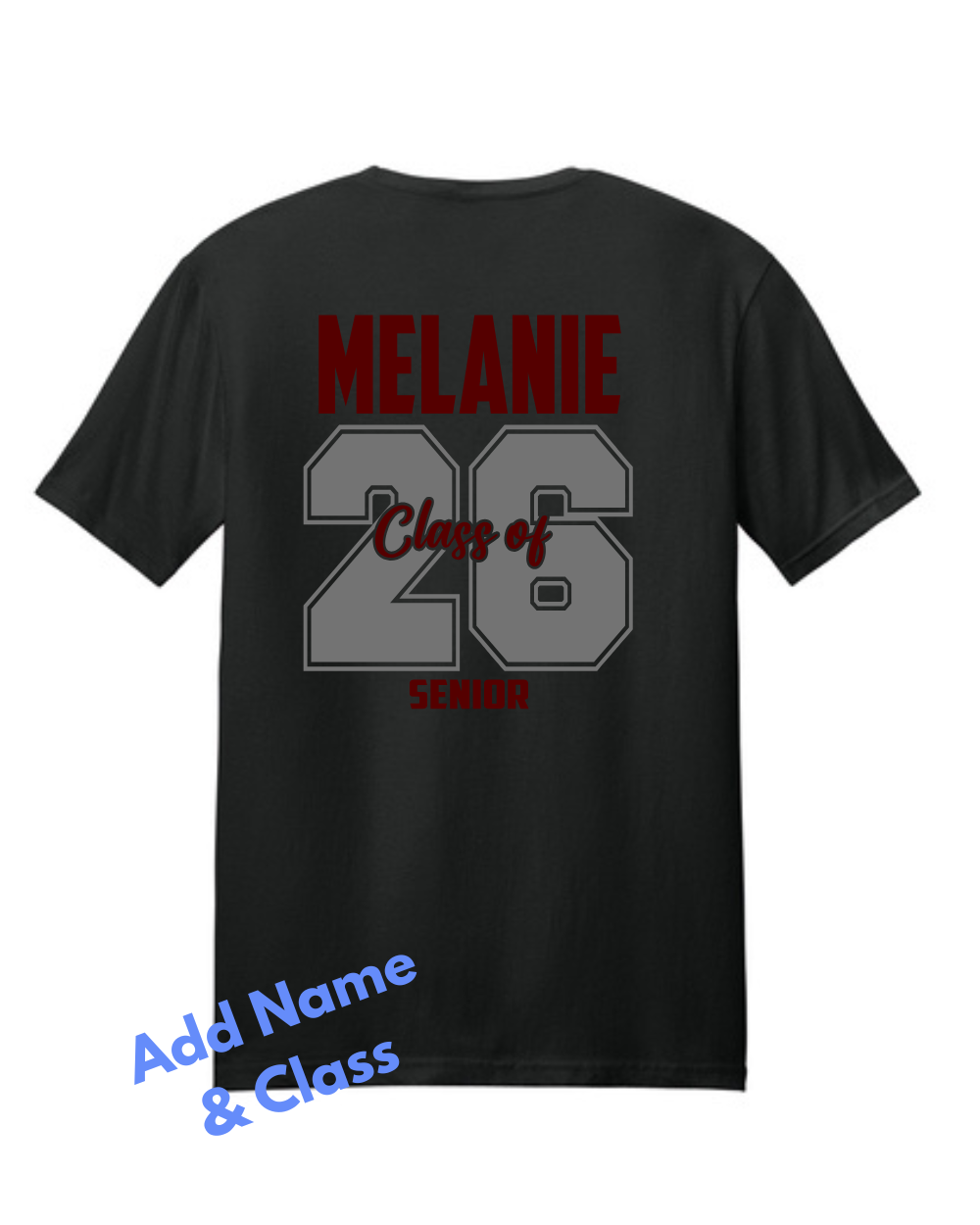 PHS Volleyball-Lady Oilers Volleyball Senior Cotton Tee-black