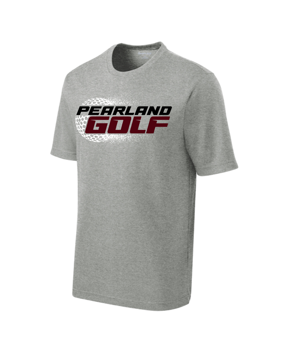 PHS Golf- Pearland Golf Men's Performance Tee - Grey