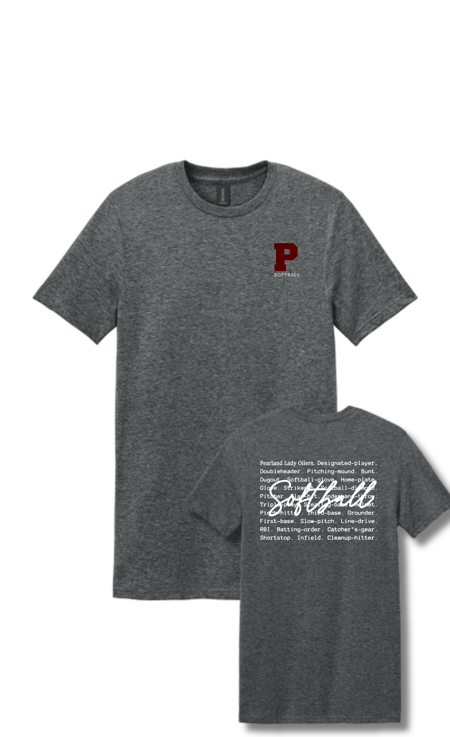 PHS Softball- P Softball Oilers Type Cotton Tee