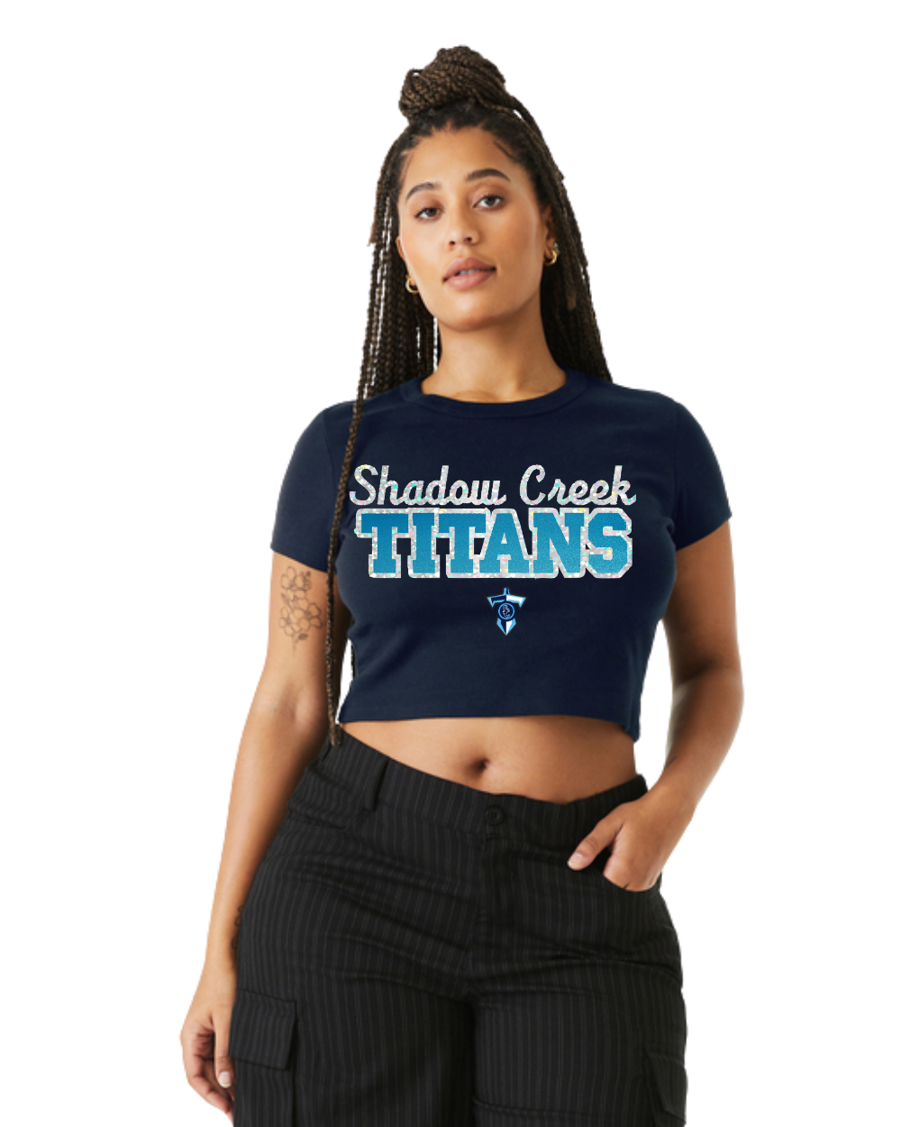 Shadow Creek Titans- Shadow Creek Crop Top