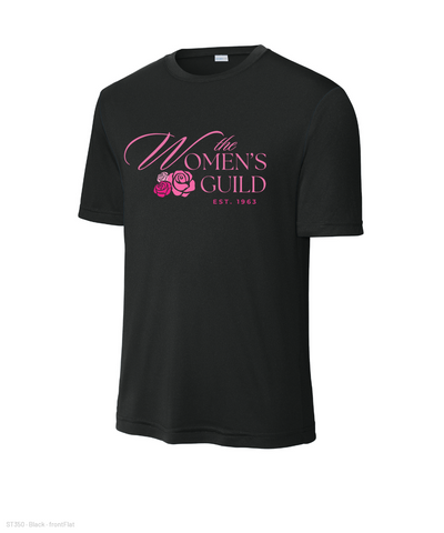 The Women's Guild- Unisex Performance Tee - Black