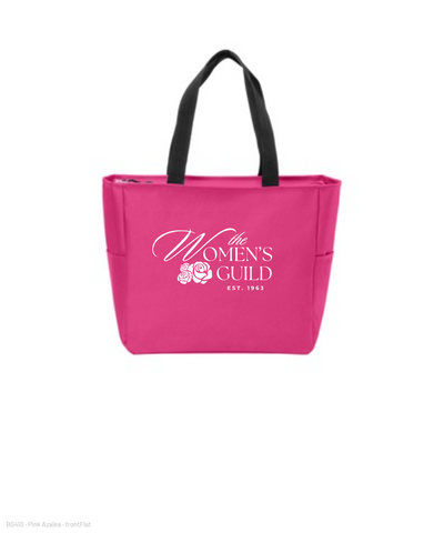 The Women's Guild- Essential Zip Tote - Pink Azalea