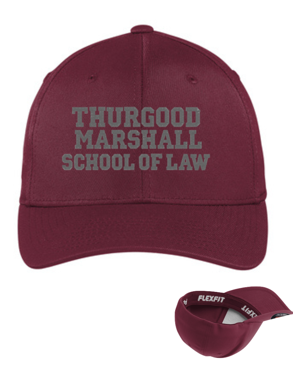 Thurgood Marshall School of Law- Flexfit Stretch Hat-Maroon