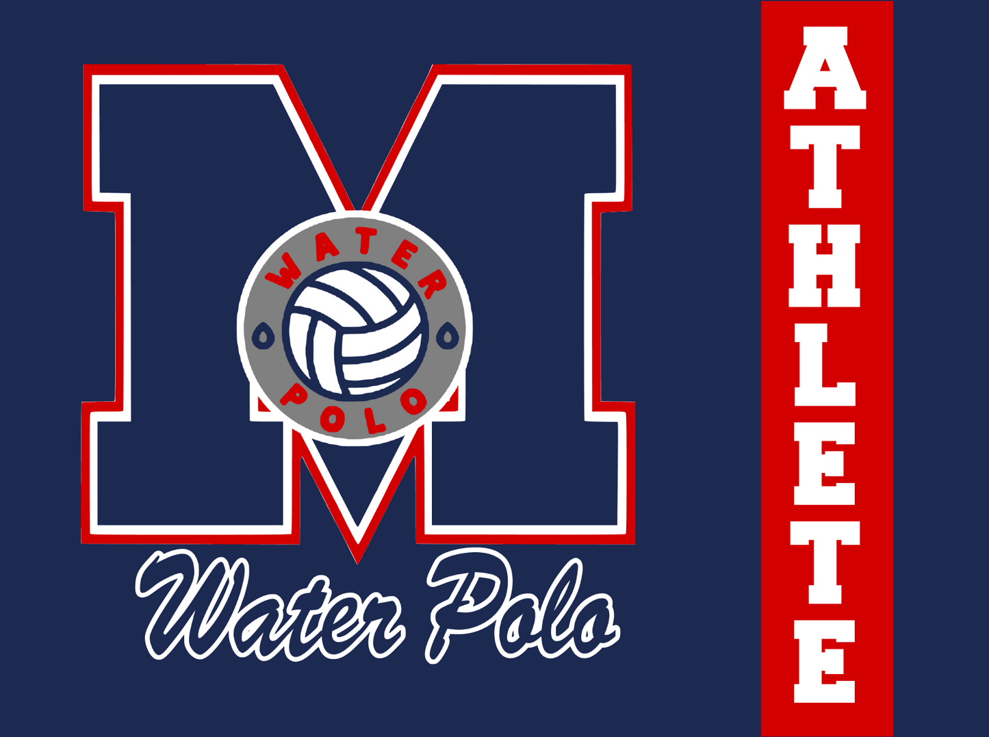 Manvel Water Polo Yard Sign 2025