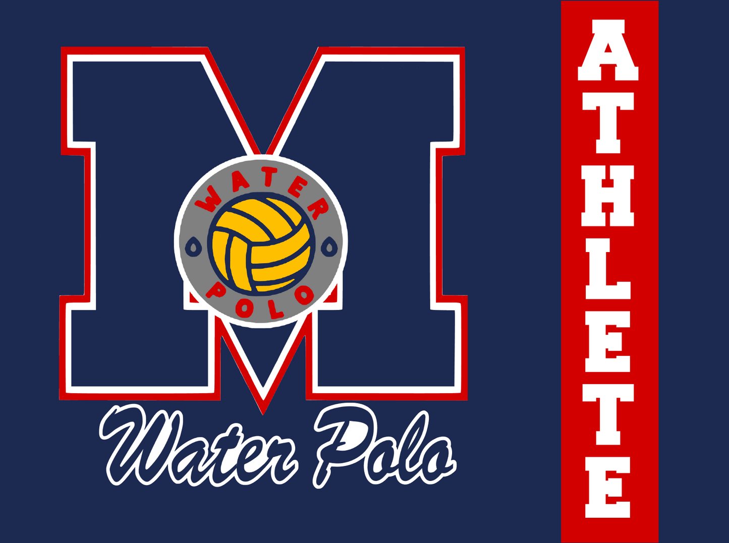 Manvel Water Polo Yard Sign 2025