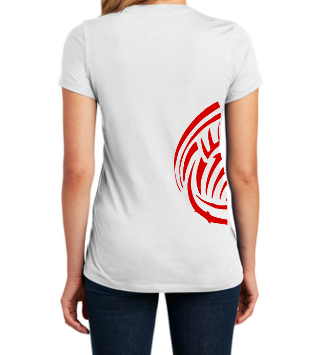 Graphic Tees- Trunks Up- Red Elephant