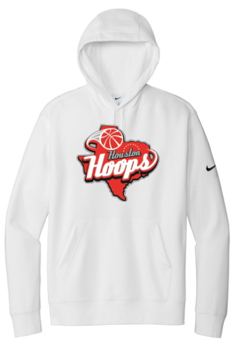 Houston Hoops Nike Hoodie- White
