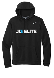 JL3 Elite - Youth Nike Club Fleece Hoodie- Black