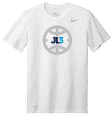 JL3 Elite- JL3 Logo Nike Legend Tee- White