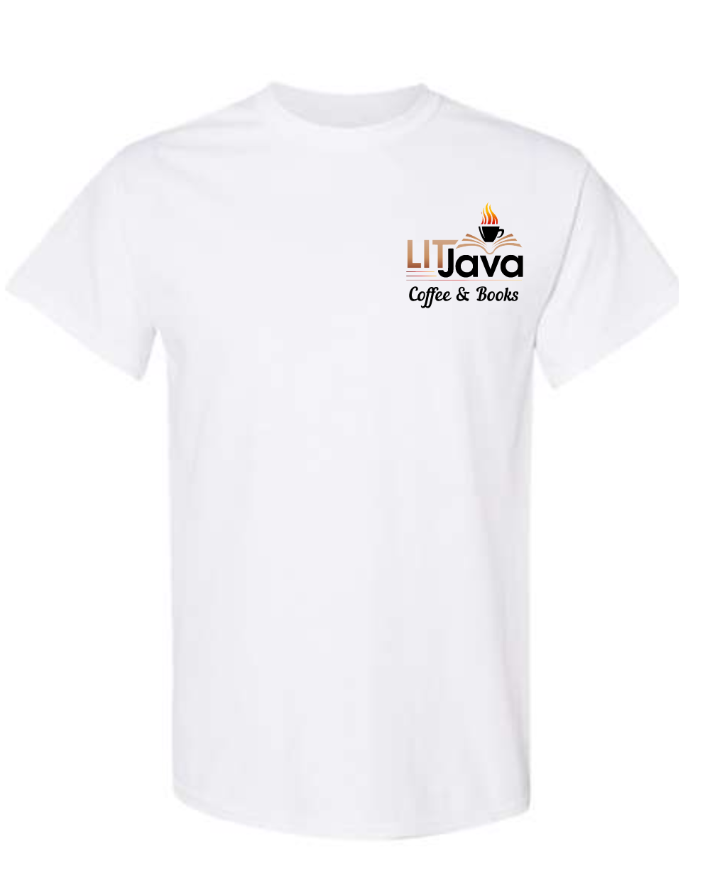 Lit Java - 5C's Logo Tee- White