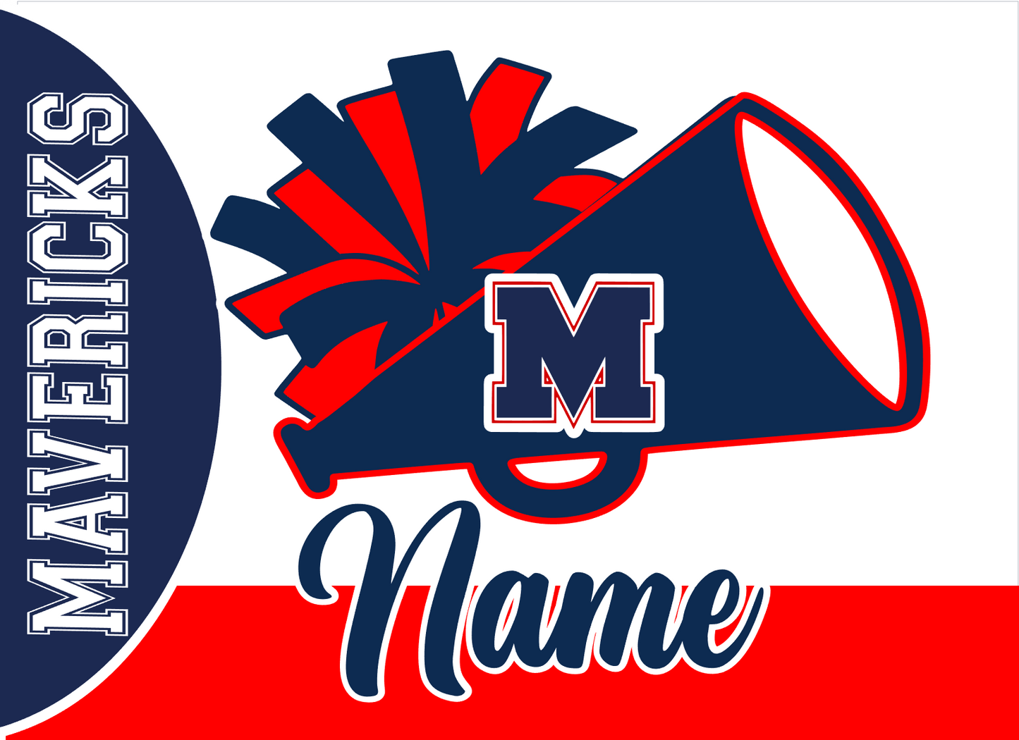 Manvel Cheer Yard Sign 2025