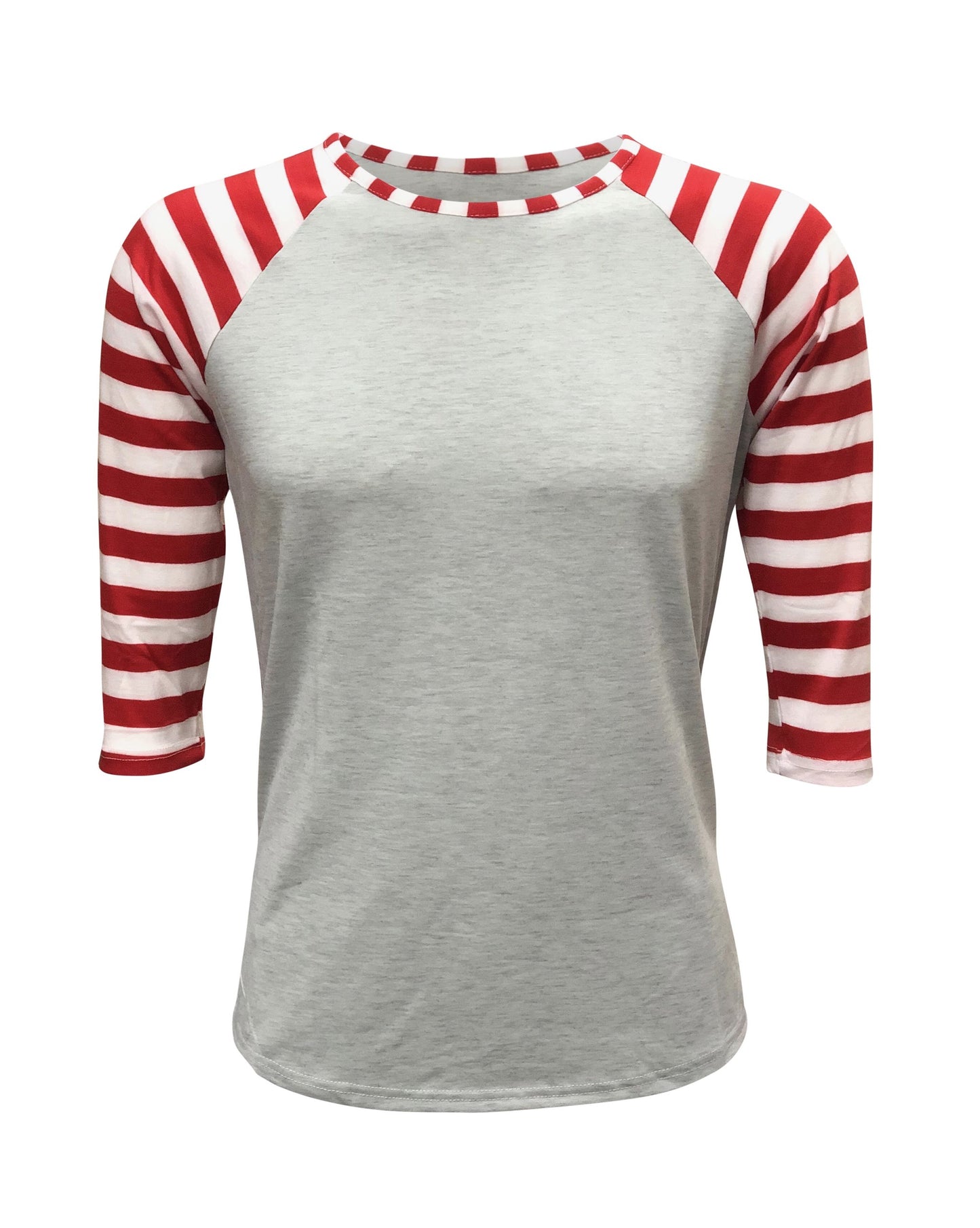 Candy Cane Raglan- Adult