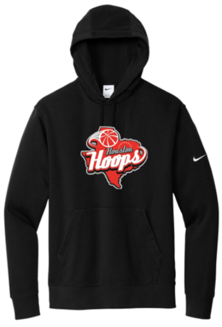Houston Hoops Nike Hoodie- Black