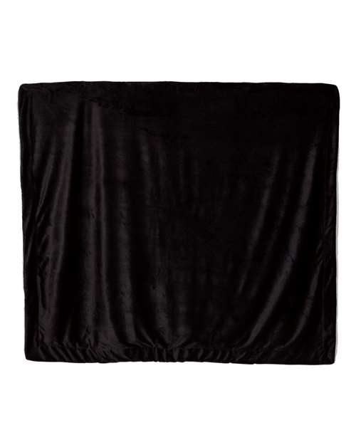 Monogrammed Sherpa Fleece Blanket