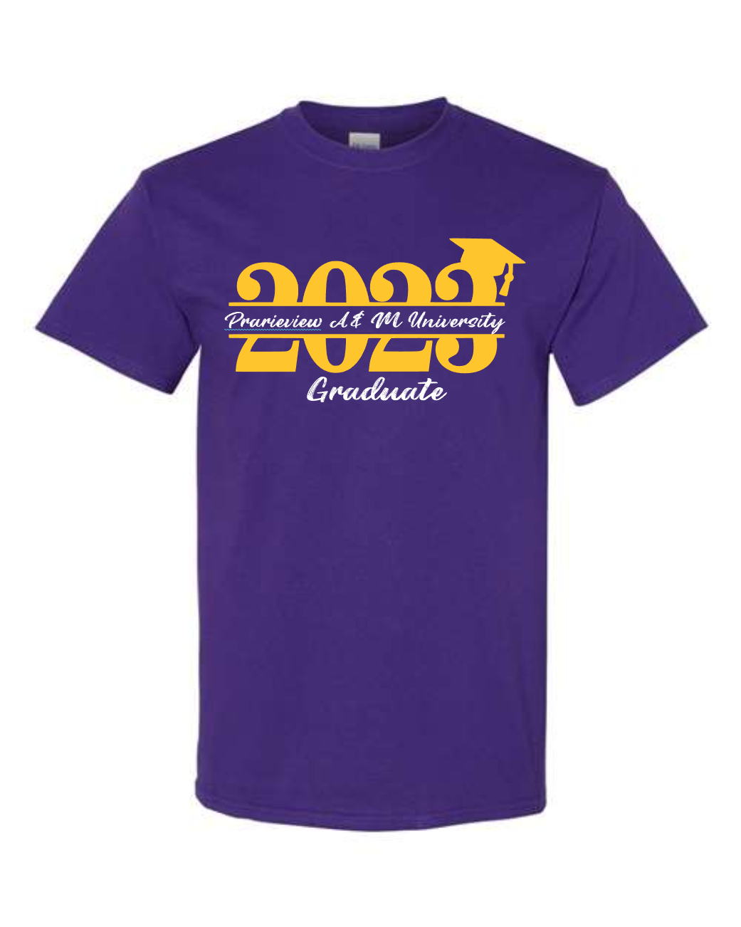 Graduate Tee- Split Number Design