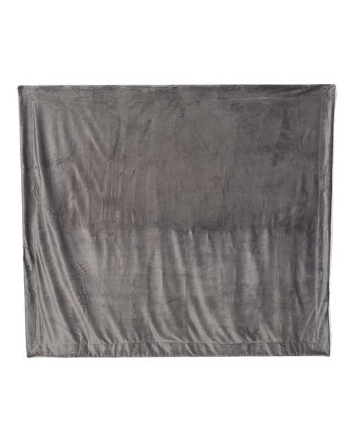 Monogrammed Sherpa Fleece Blanket