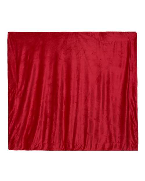 Monogrammed Sherpa Fleece Blanket
