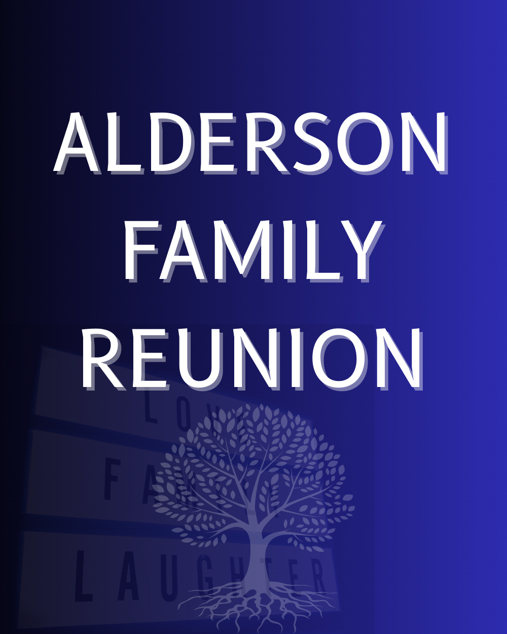 Alderson Family Reunion
