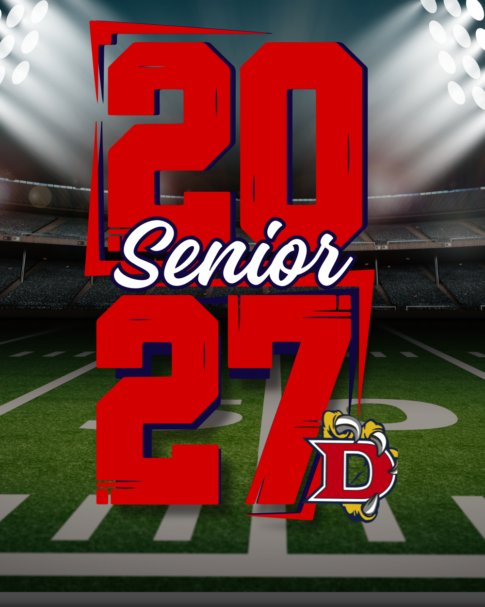 Dawson Football Senior Night