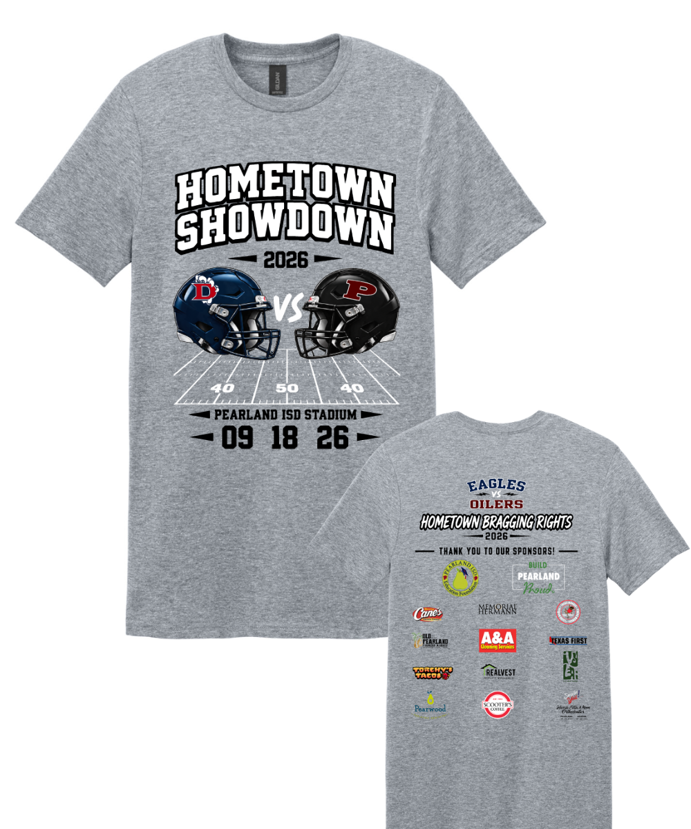 Pearland ISD Education Foundation- Hometown Showdown Unisex Cotton Tee