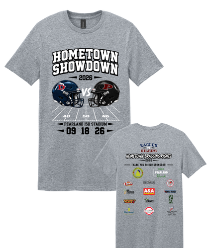 Pearland ISD Education Foundation- Hometown Showdown Unisex Cotton Tee