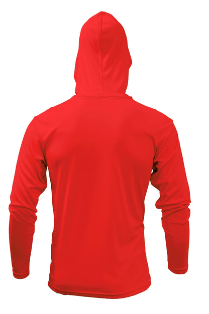 Bellaire Cardinals Swim & Dive - Bellaire Swim- Hooded Long Sleeve Performance Tee