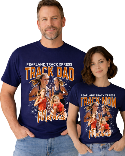 PTX-Pearland Track Express Custom Photo Tee