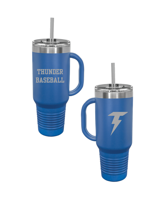 Thunder Baseball- Laser Engraved 32oz Travel Mug
