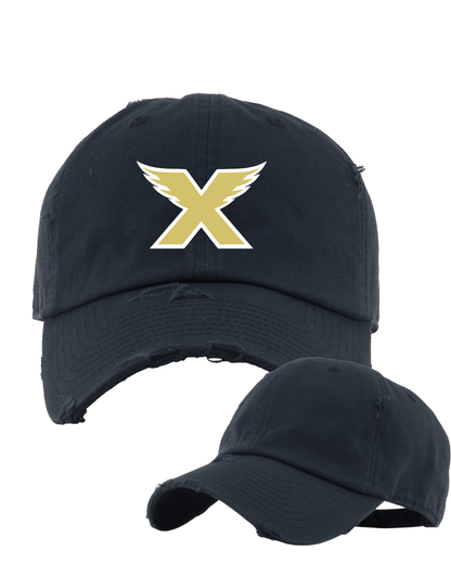 Texas Speed Elite-Embroidered Distressed Dad Hat