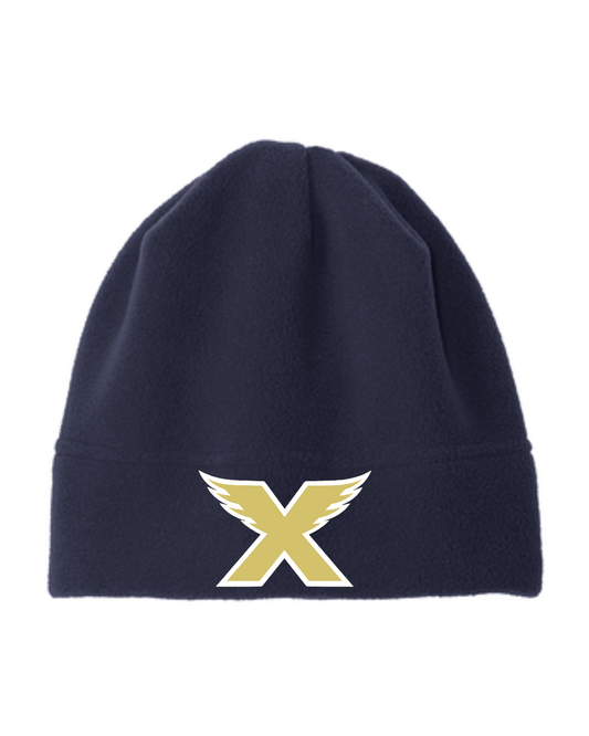 Texas Speed Elite- Logo Stretch Fleece Beanie - Navy