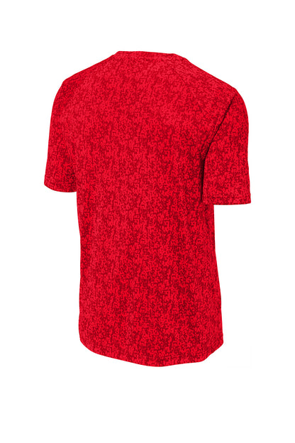 League City 49ers Football & Cheer - Gold Blooded Camo  Performance Tee