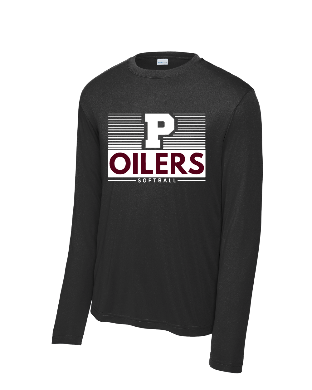 PHS Softball-P Oiler Long Sleeve Performance Tee