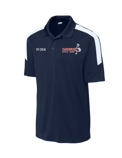 Dawson HS Band - Dawson Band Pit Crew Embroidered Polo