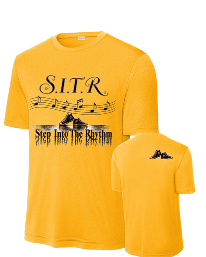 Step into the Rhythm-  Original Logo Performance Tee